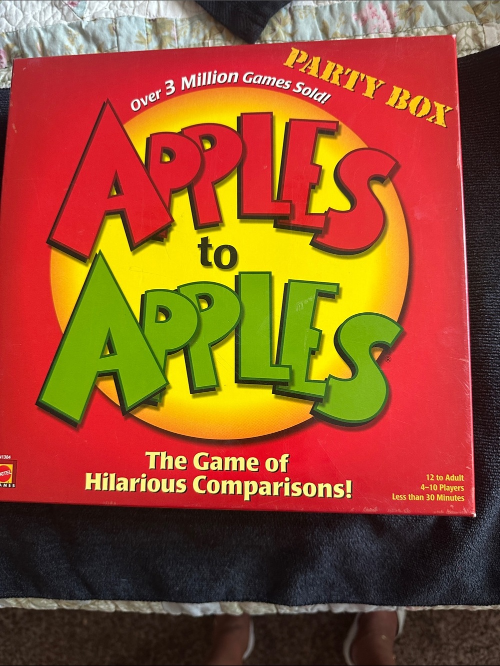 Apples to Apples Party Boc